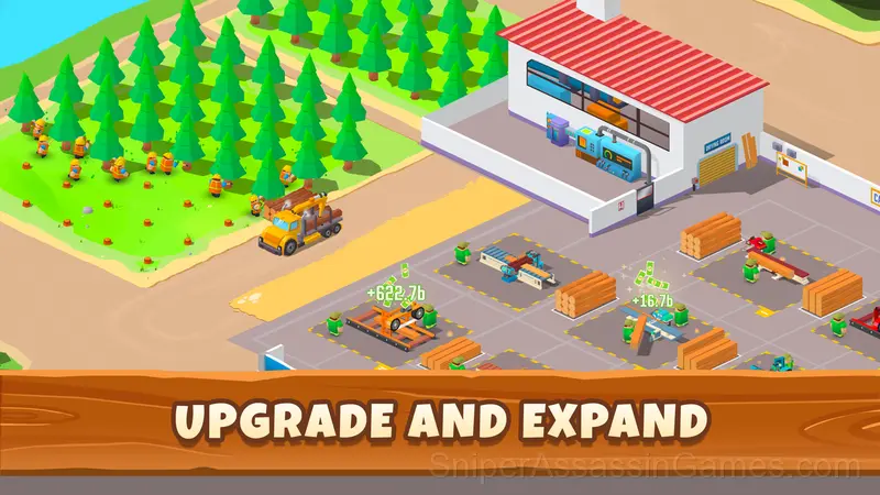 Lumber Inc gameplay screenshot 2