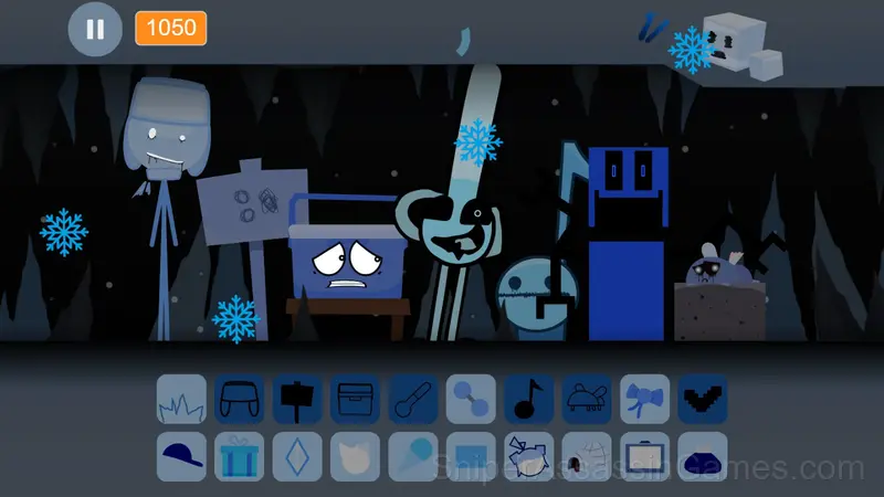 Sprunki Cold As Frost gameplay screenshot 2