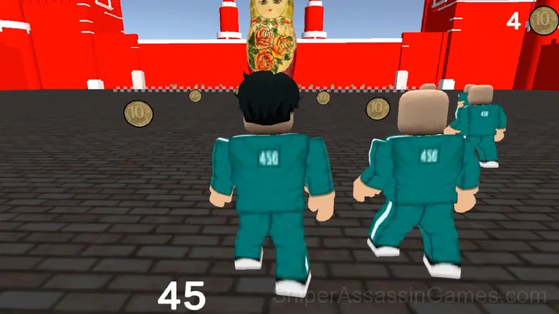 Games of squid in Russia gameplay screenshot 2