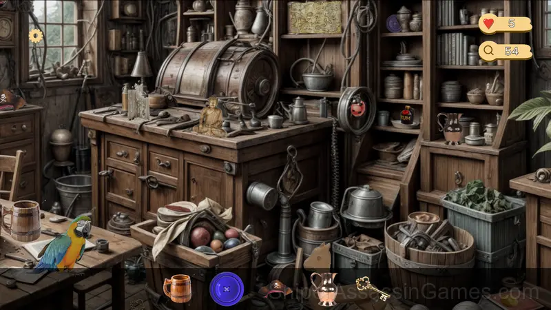 Hidden objects: Lost Island gameplay screenshot 2