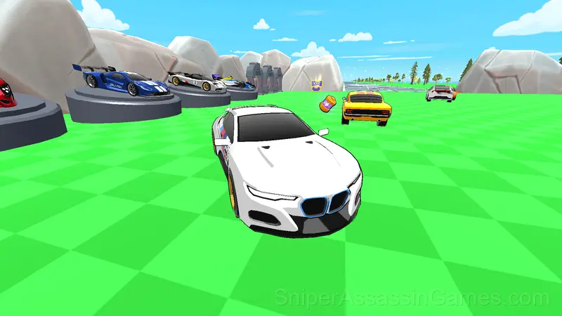 Obby: Drive your car as far as possible gameplay screenshot 1