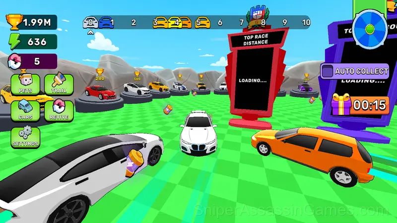 Obby: Drive your car as far as possible gameplay screenshot 2