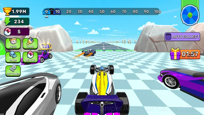 Obby: Drive your car as far as possible gameplay screenshot 3