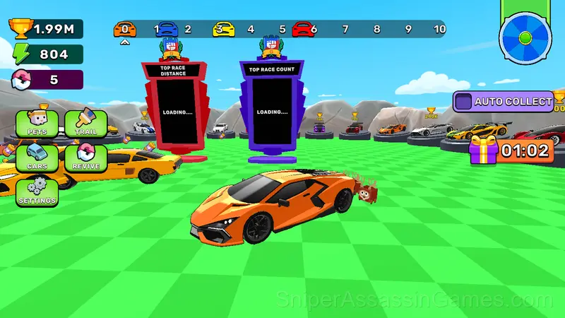Obby: Drive your car as far as possible gameplay screenshot 6
