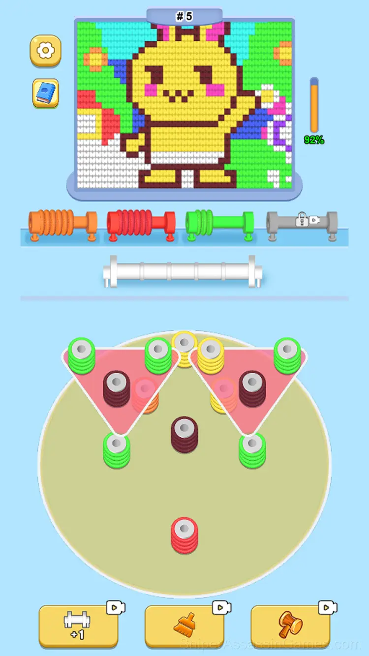 Thread Jam - Untangle Ropes gameplay screenshot 3