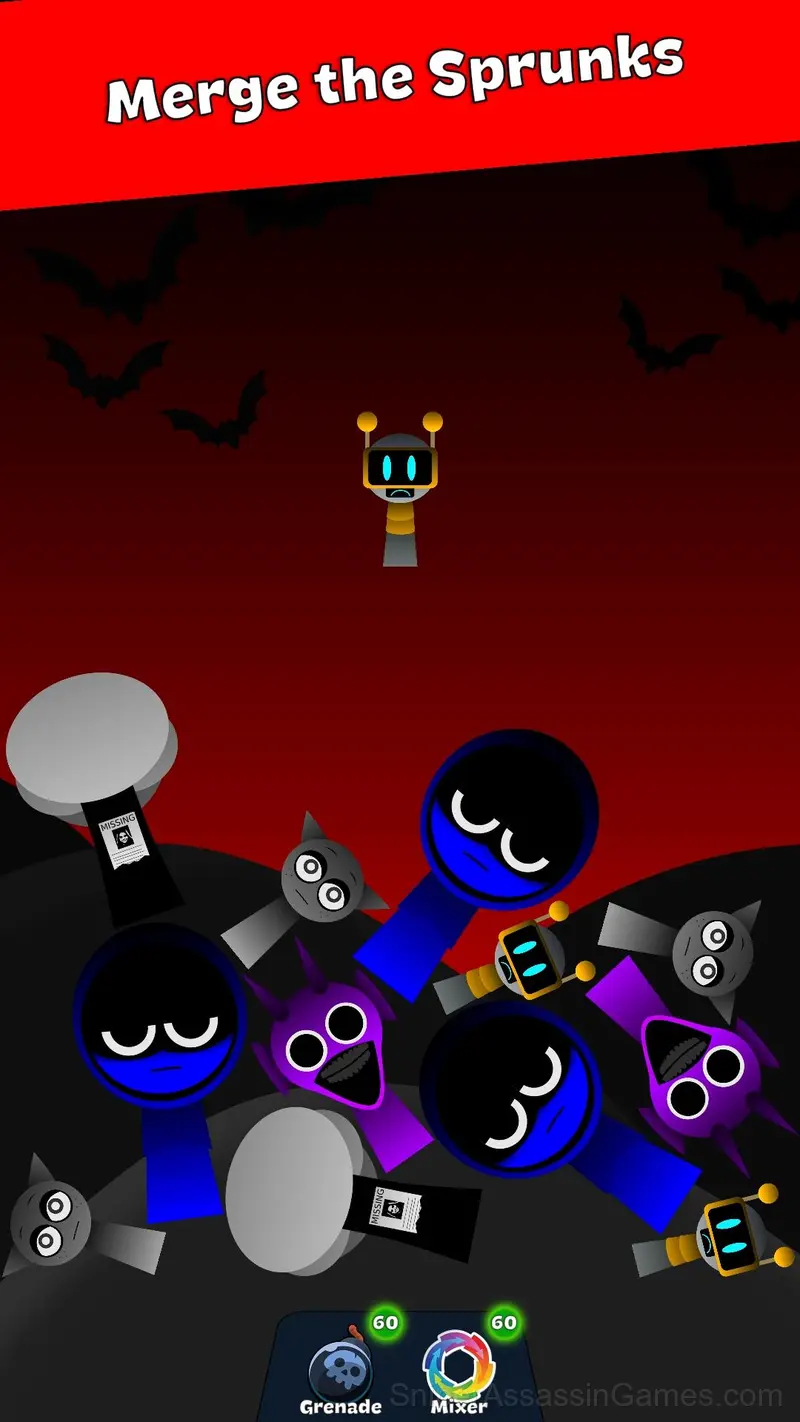 Sprunkies Merge: Horror Mod Phase 2.0 gameplay screenshot 1