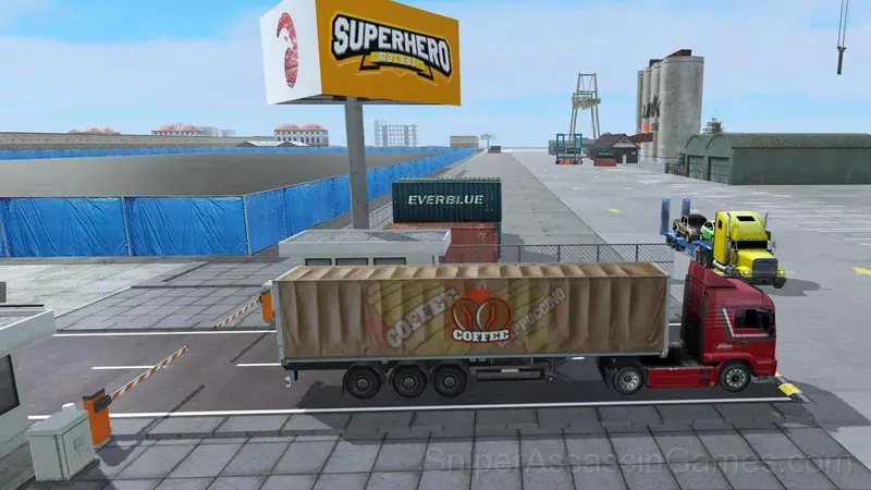 Truck Simulator gameplay screenshot 1