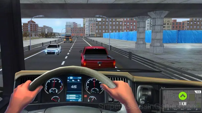 Truck Simulator gameplay screenshot 2