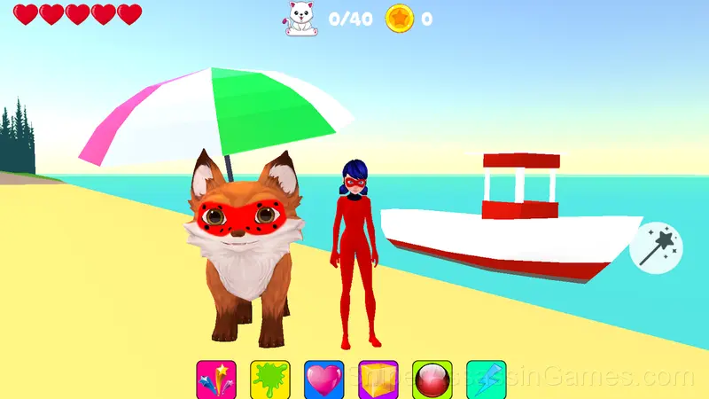 Lady Bug 2: Defend the City gameplay screenshot 3