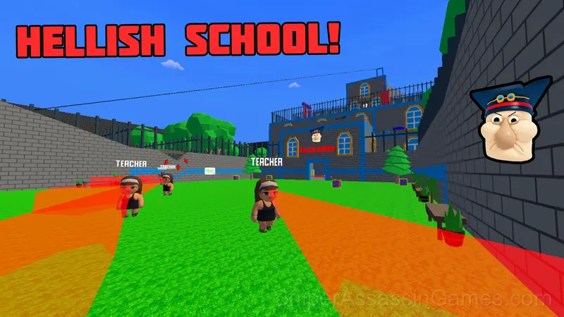 Escape from School: Mr. MeanieHead! gameplay screenshot 3