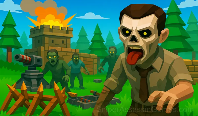 Play Zombie Assault: Survive, Build, and Shoot