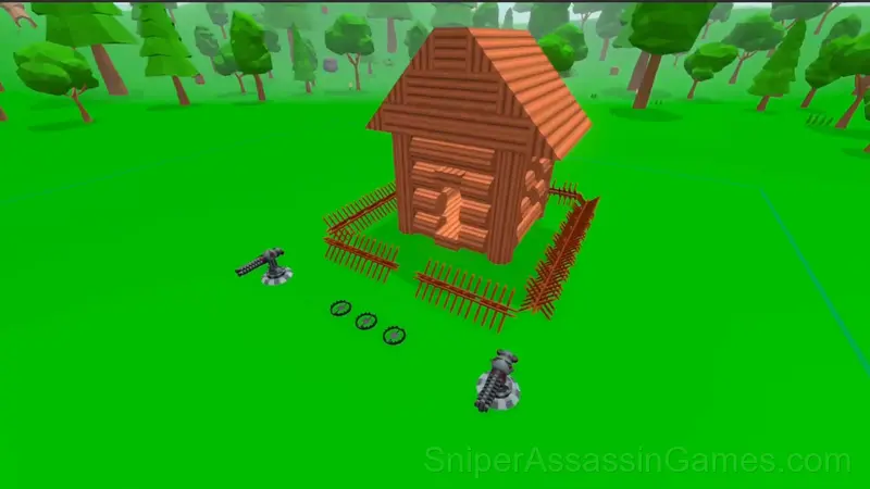 Zombie Assault: Survive, Build, and Shoot gameplay screenshot 1