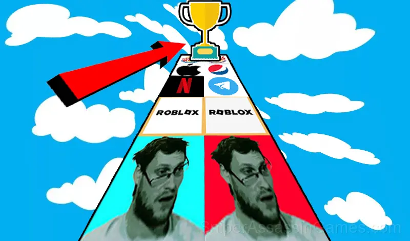 Play Robbie for two: Choose the right logo
