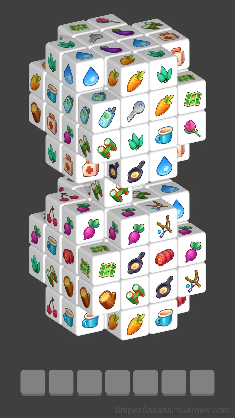 Cube Match 3D gameplay screenshot 2