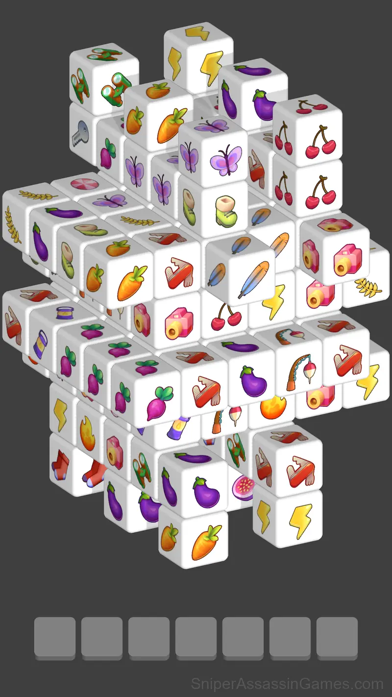 Cube Match 3D gameplay screenshot 3