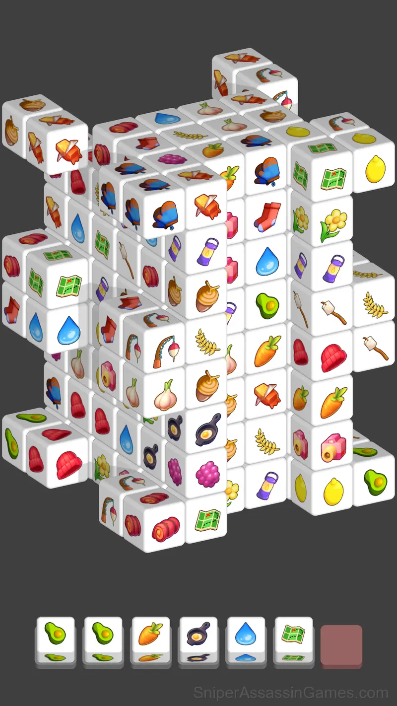 Cube Match 3D gameplay screenshot 4