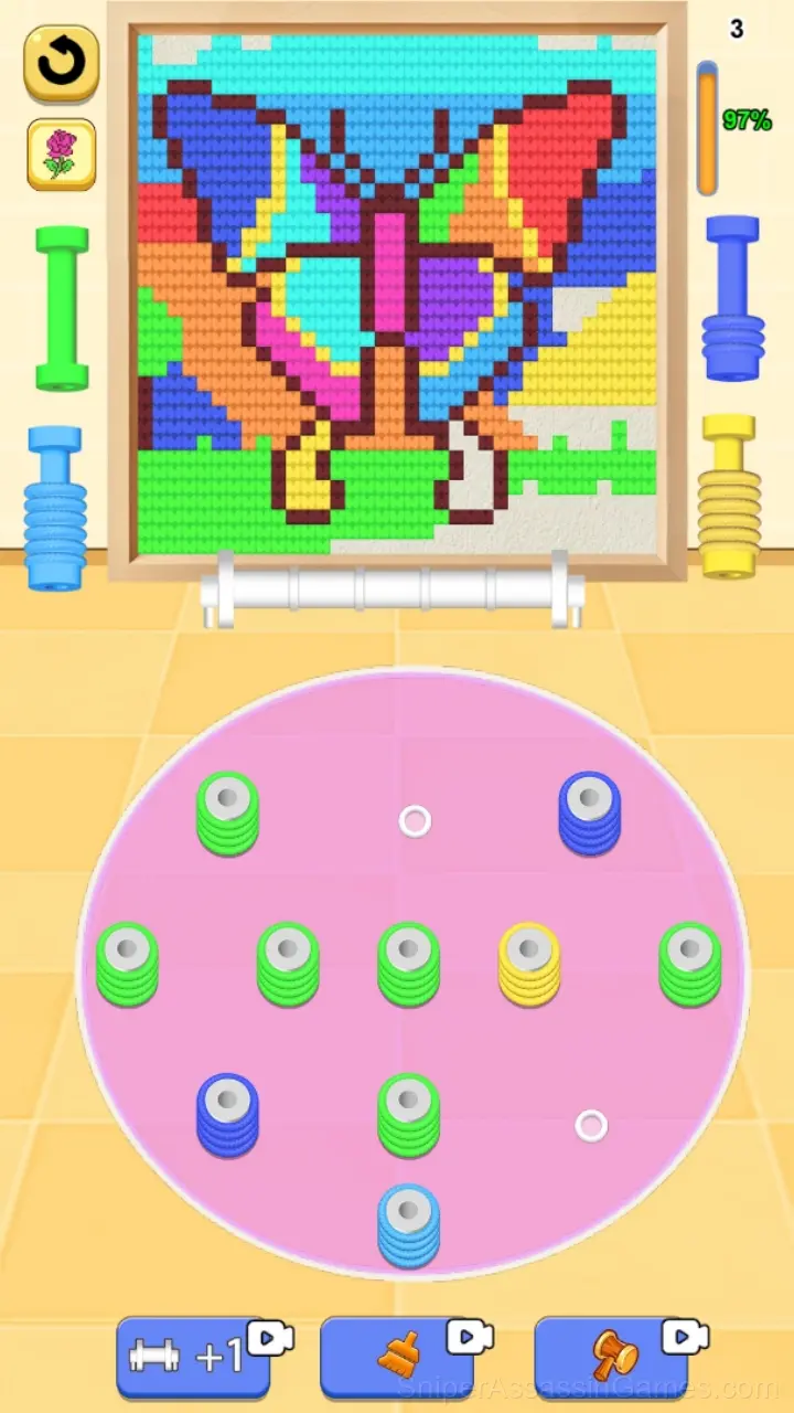 Cord Jam - Untangle Thread Ropes gameplay screenshot 2