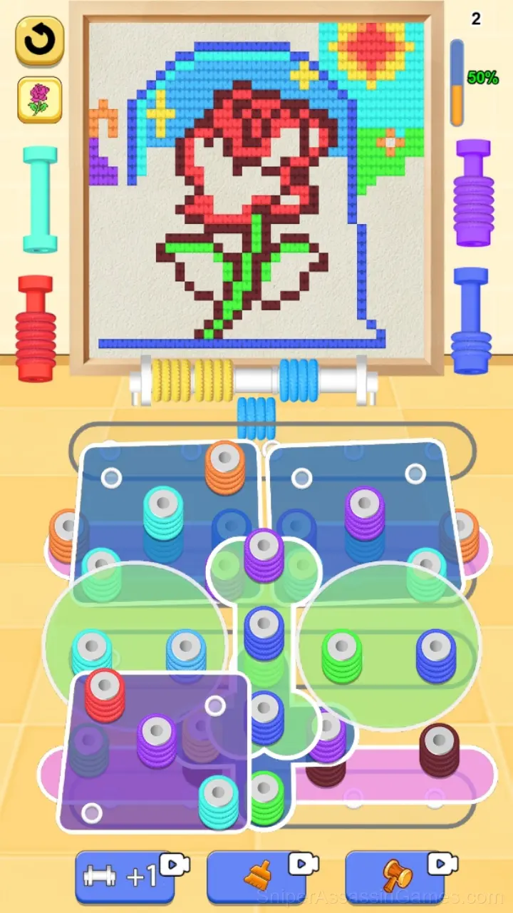 Cord Jam - Untangle Thread Ropes gameplay screenshot 3