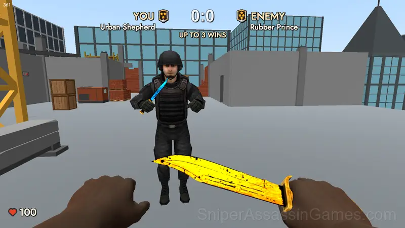 CS2 Knife Fights gameplay screenshot 1