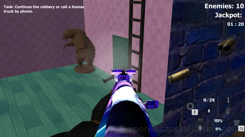 Robbery home SchoolBoy's gameplay screenshot 1
