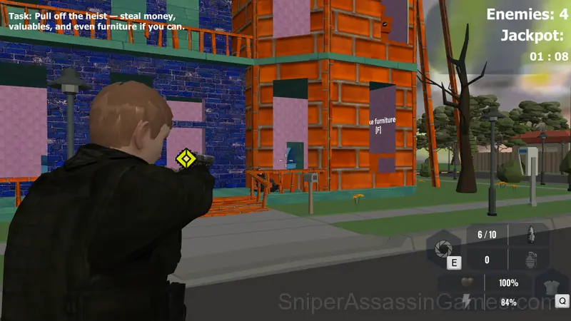 Robbery home SchoolBoy's gameplay screenshot 4