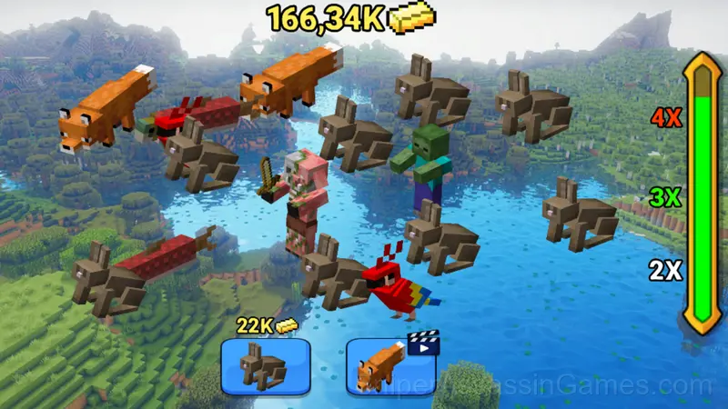 Evolution of Mine Mobs gameplay screenshot 1
