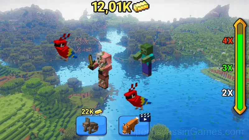 Evolution of Mine Mobs gameplay screenshot 2