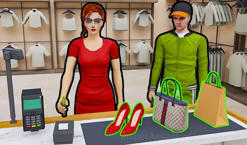 Play Clothing Shop 3D Online