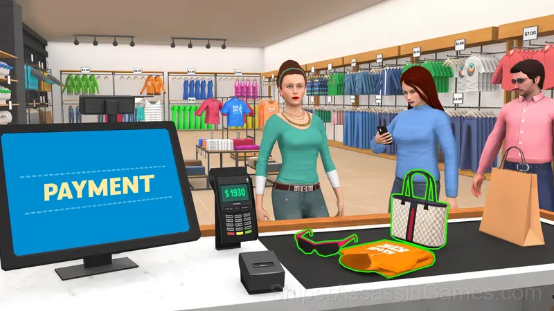 Clothing Shop 3D Online gameplay screenshot 1