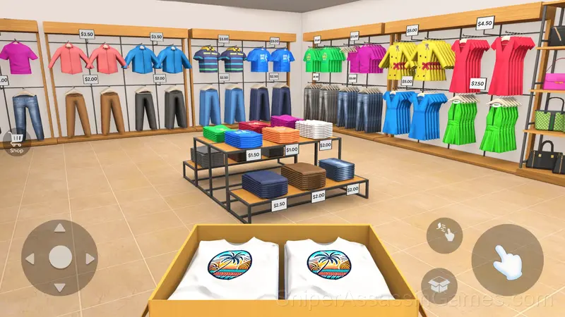 Clothing Shop 3D Online gameplay screenshot 5