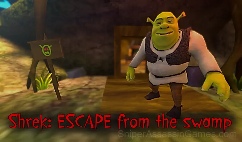 Play Shrek: ESCAPE from the swamp