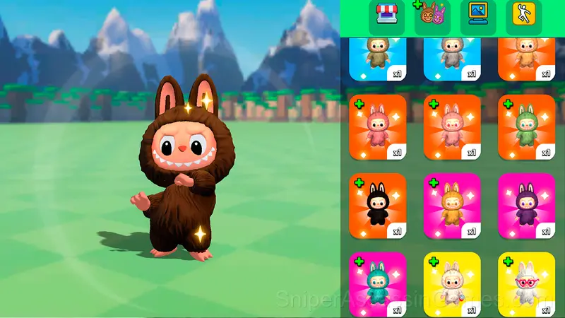 Labubu Toy Clicker - Dancing, Memes, Songs, Rhythm gameplay screenshot 1
