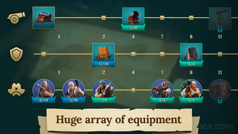 Pirate Ships: Build and Fight gameplay screenshot 4