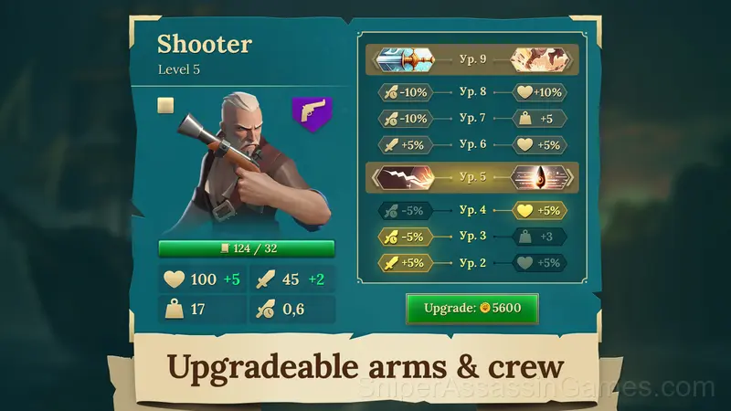Pirate Ships: Build and Fight gameplay screenshot 5