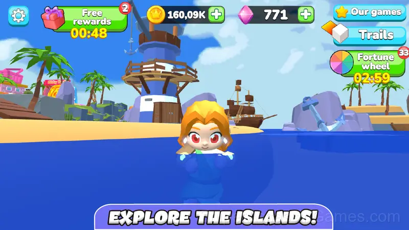 Obby, But He's Trolling You! gameplay screenshot 2