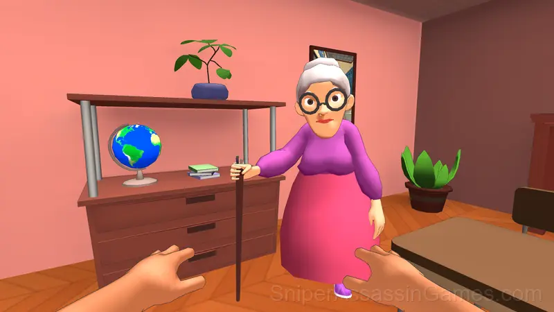Schoolboy and Granny gameplay screenshot 3