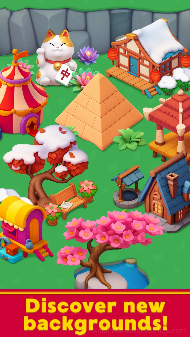 Mahjong Solitaire For Free gameplay screenshot 2