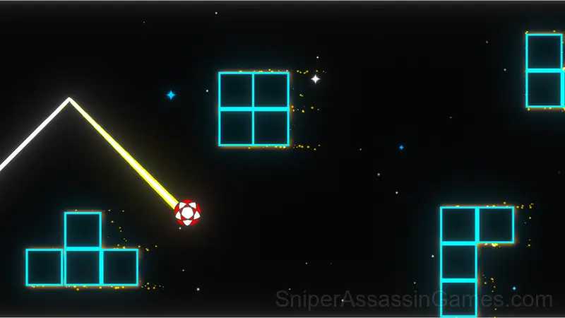 Geometry Vibes X-Ball gameplay screenshot 1