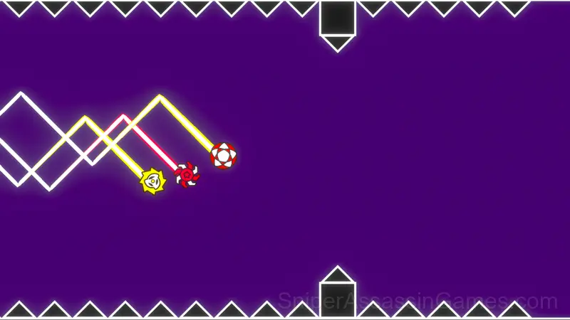 Geometry Vibes X-Ball gameplay screenshot 2