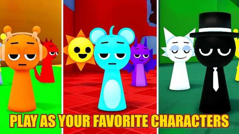 Sprunki 3D: Eat Up Everyone In The Arena gameplay screenshot 2