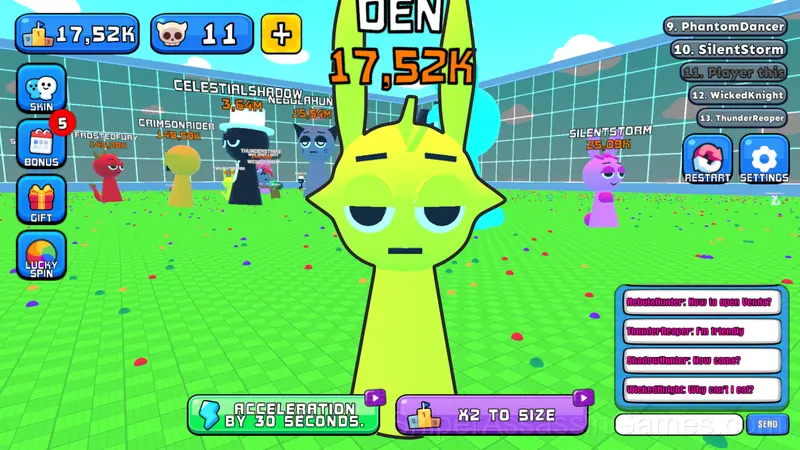 Sprunki 3D: Eat Up Everyone In The Arena gameplay screenshot 3