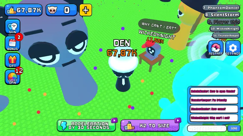 Sprunki 3D: Eat Up Everyone In The Arena gameplay screenshot 4