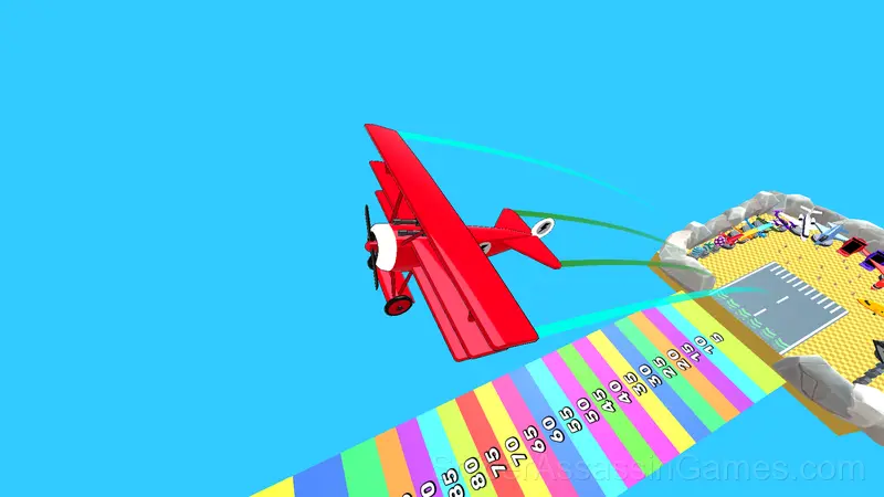 Obby: Fly the Farthest in an Airplane gameplay screenshot 1