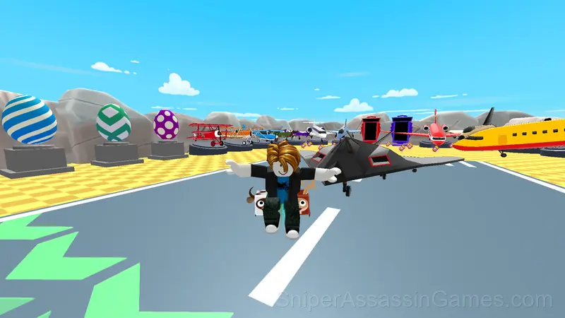 Obby: Fly the Farthest in an Airplane gameplay screenshot 5