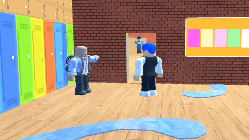 School Breakout Obby gameplay screenshot 1