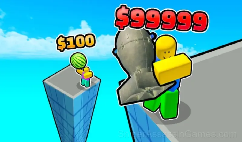 Play Throw things off a skyscraper