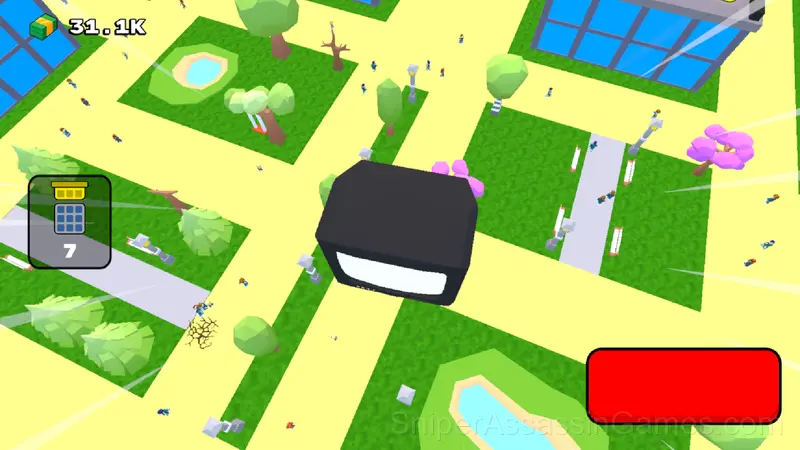 Throw things off a skyscraper gameplay screenshot 2