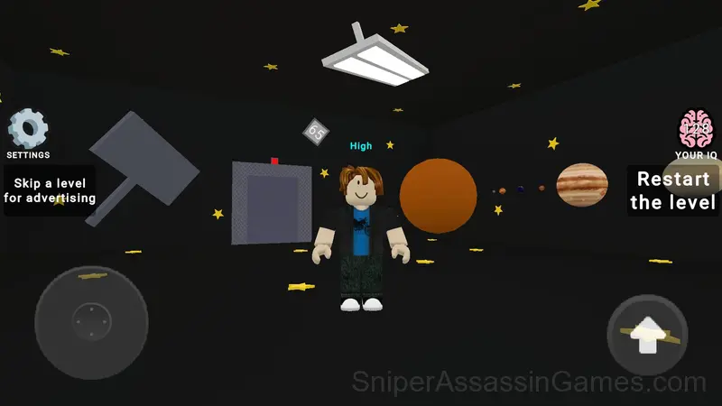 Obby: IQ Test gameplay screenshot 2