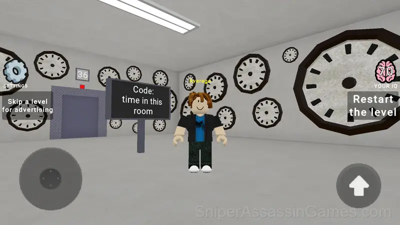 Obby: IQ Test gameplay screenshot 3