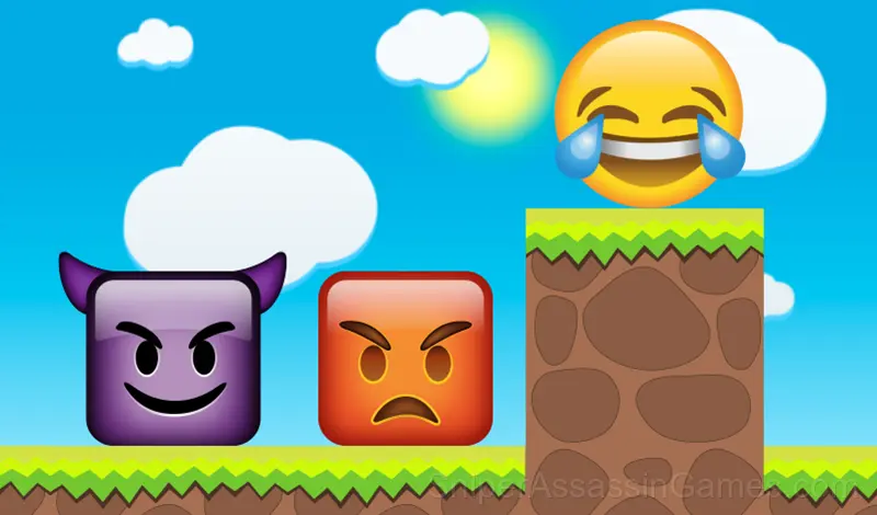 Play Emoji Ball: Bounce Adventure Roller Ball